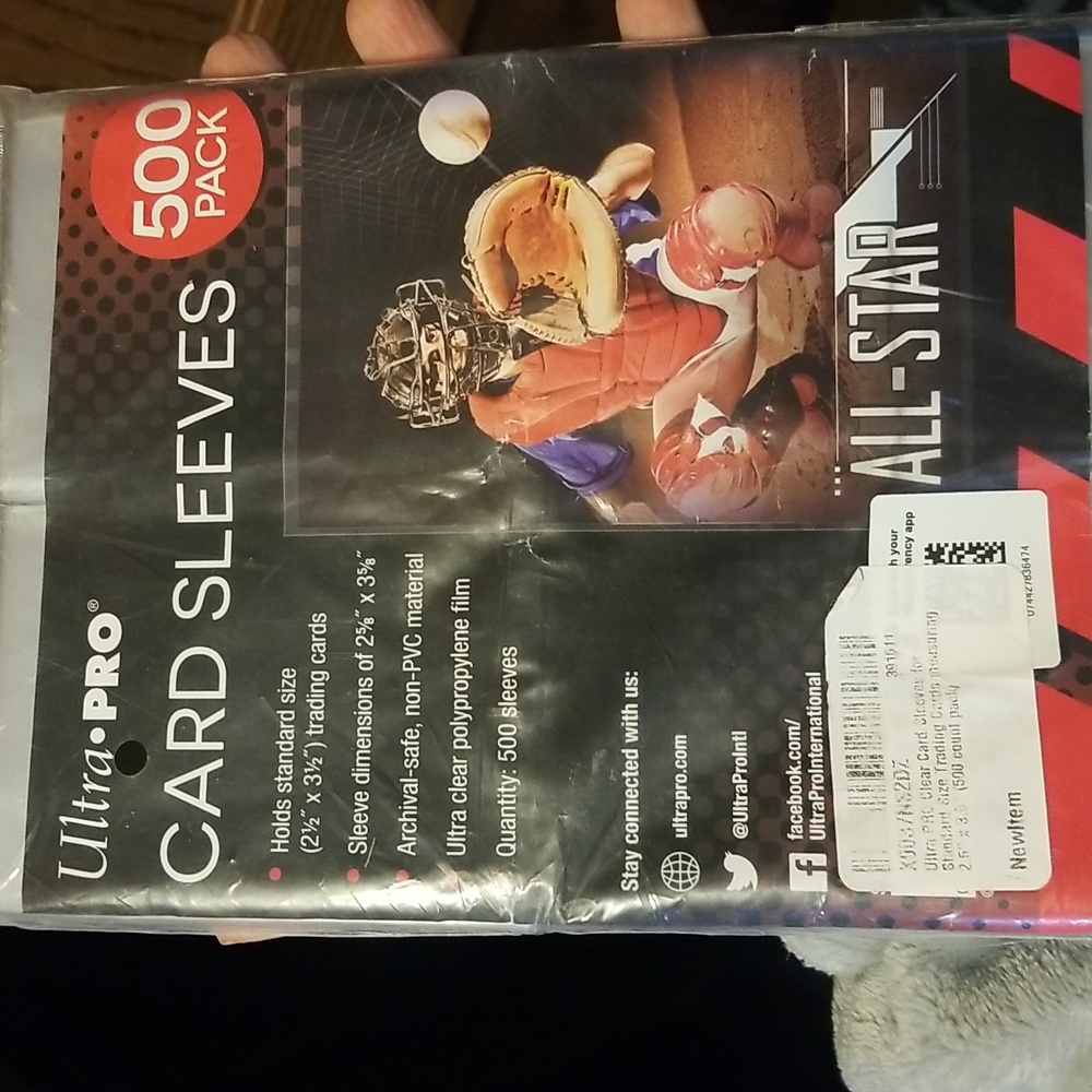 ⚾️🏈🏒Ultra Pro Card Sleeves 500 count